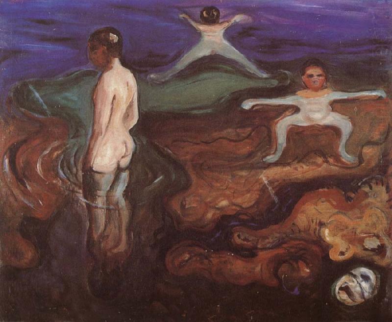 The body in the bath, Edvard Munch